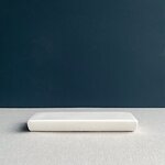 Shapes plateau white 21x6 cm