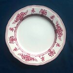 Anthiros plate 26,5 cm pink