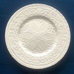 Bord Skalistos 22,5 cm wit